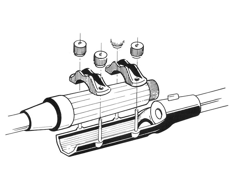 Prolunga barra di accellerazione per fuoribordo 