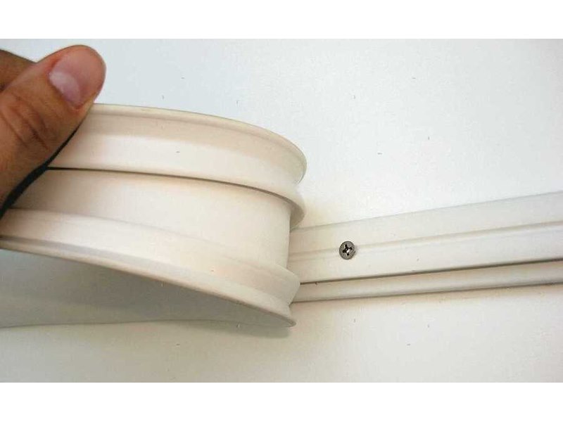 Binario per bottazzo Radial in PVC 