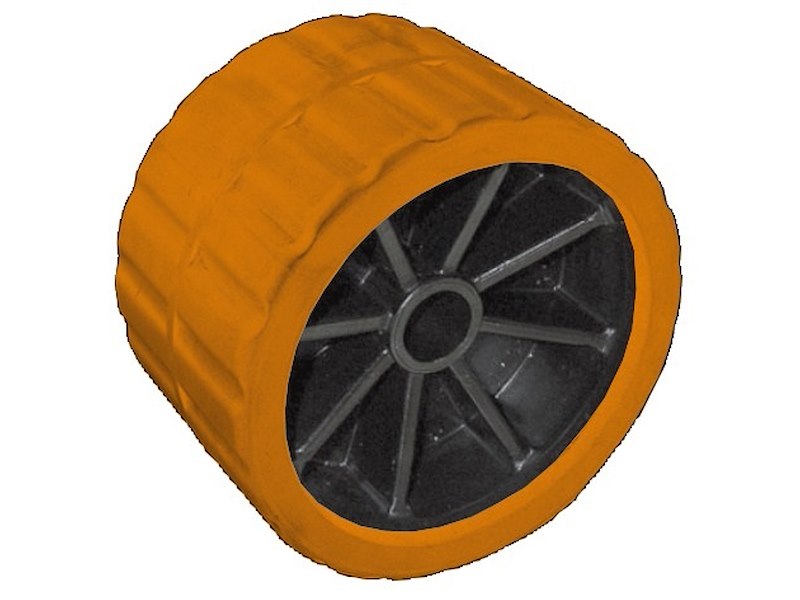 Rullo laterale per carrelli