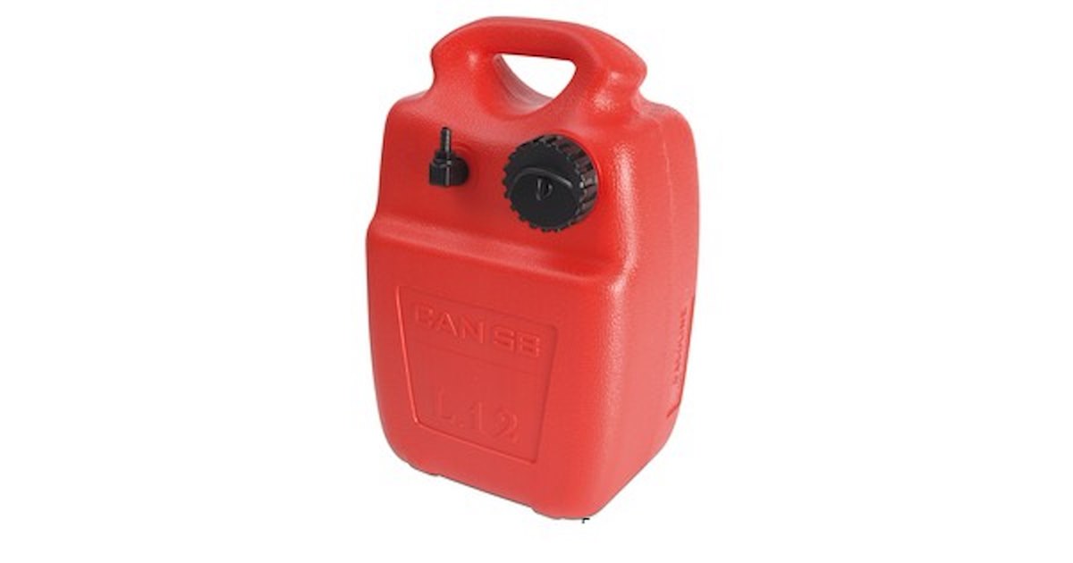 Serbatoio Carburante Portatile 12 Litri Per Barche Fuoribordo - Con Connettore E Filtro, Polietilene - Foto 6