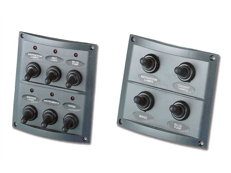 Pannelli elettrici modello "Pilot" colore nero