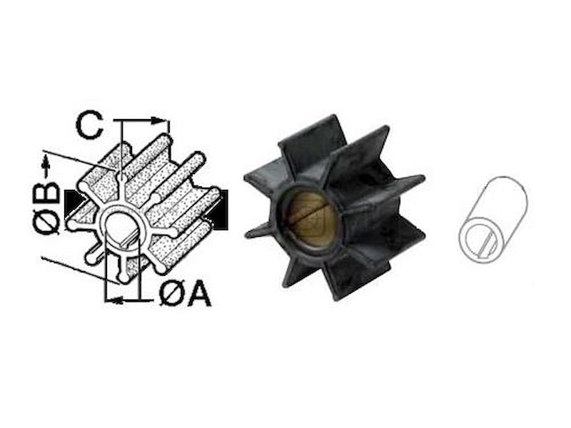 Giranti per motori fuoribordo - per Tohatsu -