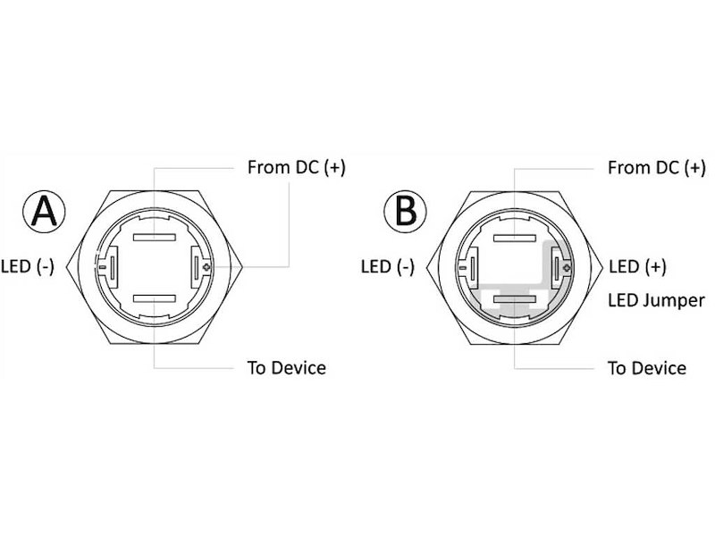 Interruttore FLAT in acciaio inox