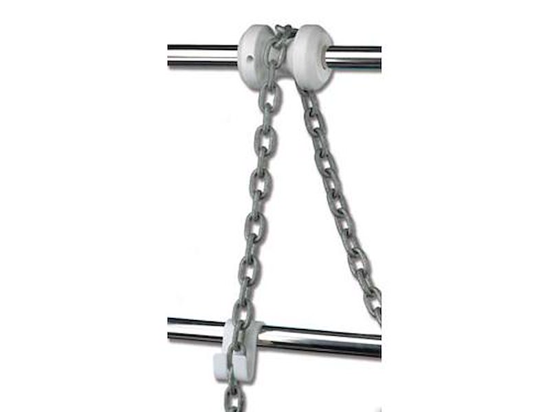 Carrucola svolgicatena o svolgicima per barca