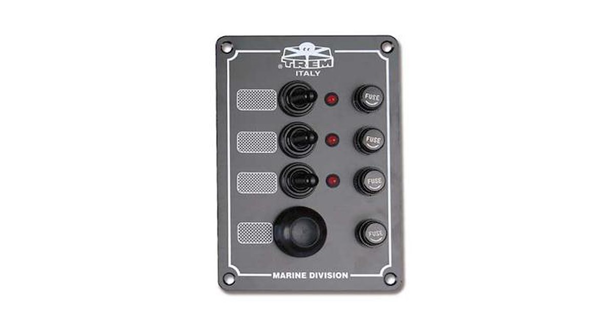 Hamolar 3 Interruttori Automatici 300A 12-48V DC Con Portafusibili A Ripristino Manuale | Protezione Per Amplificatori Audio Auto, Barca, Camper | Alette In Rame - 3