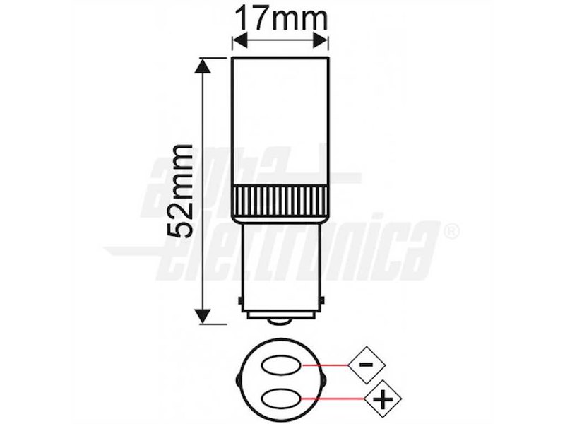 Lampadina Led copertura in Resina - Luce Naturale -