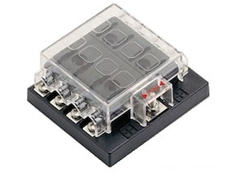 Scatola portafusibili lamellari - Positivo in comune 150 A -