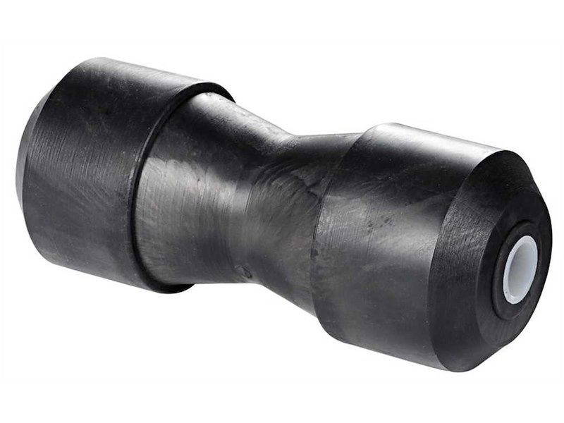 Rullo centrale reggichiglia per carrello 