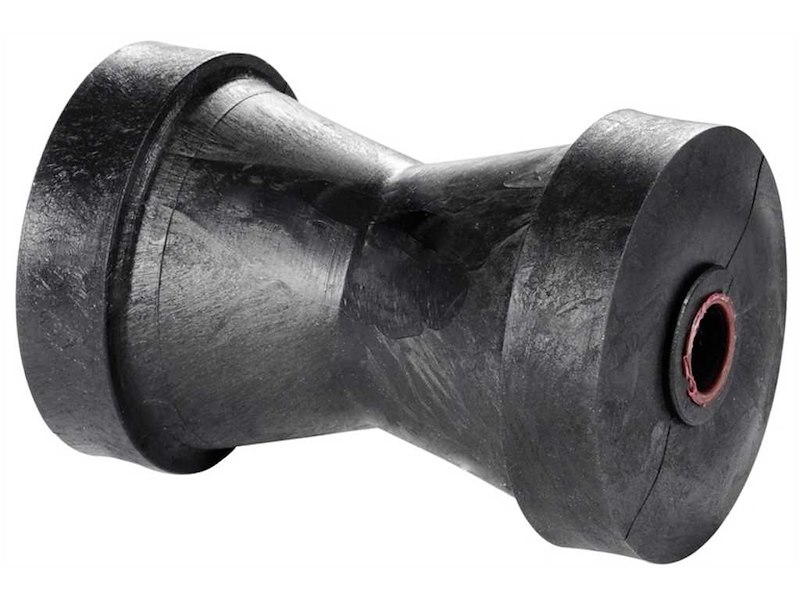 Rullo centrale reggichiglia per carrello 