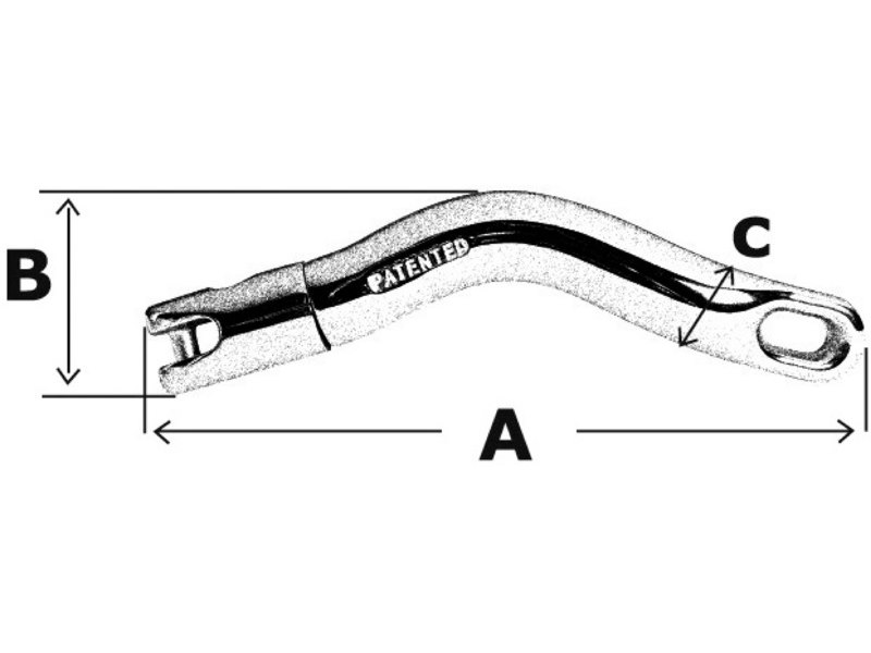 Giunto Twist girevole salpa ancora in acciaio inox