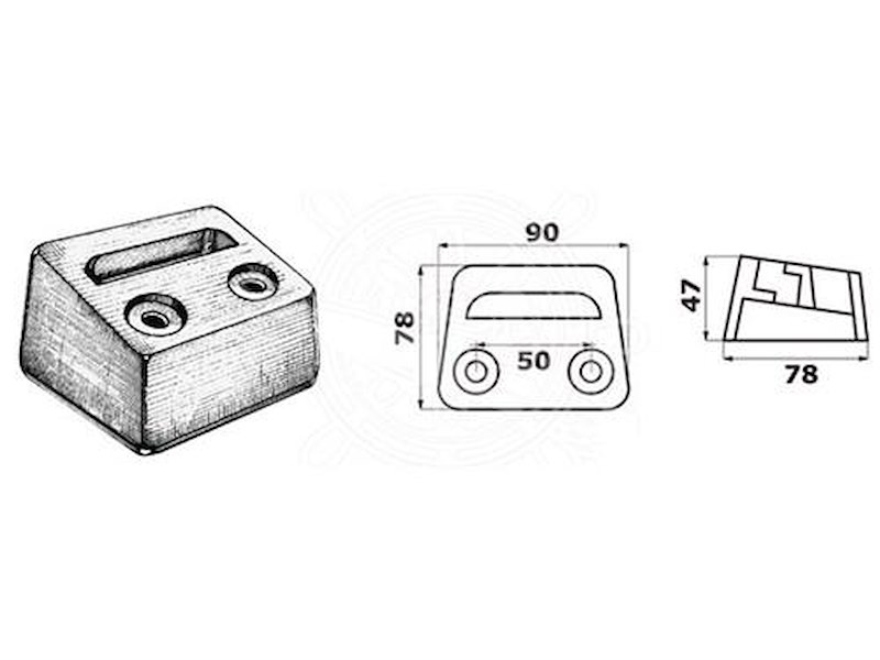 Anodi in zinco per motori - OMC / JOHNSON / EVINRUDE 