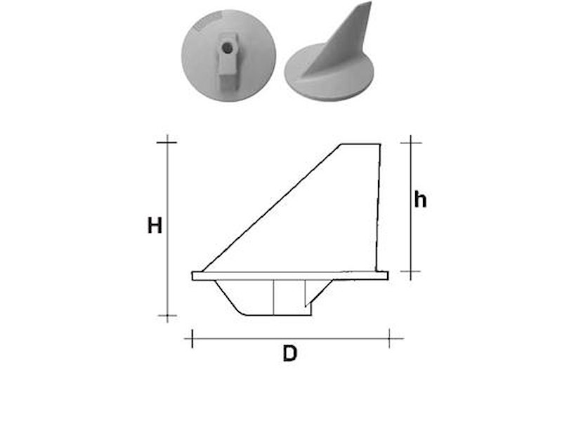Anodi in zinco per motori - MERCURY / MARINER / MERCRUISER