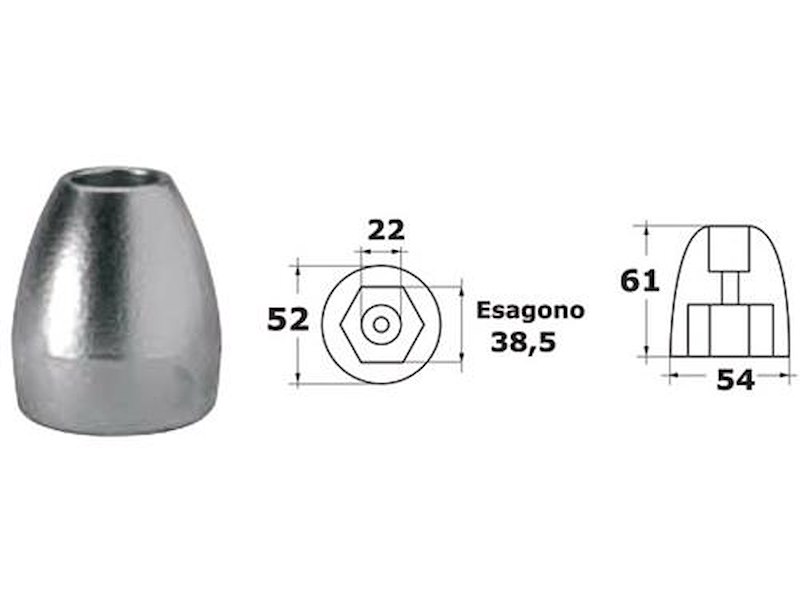 Anodi in zinco per motori - MERCURY / MARINER / MERCRUISER