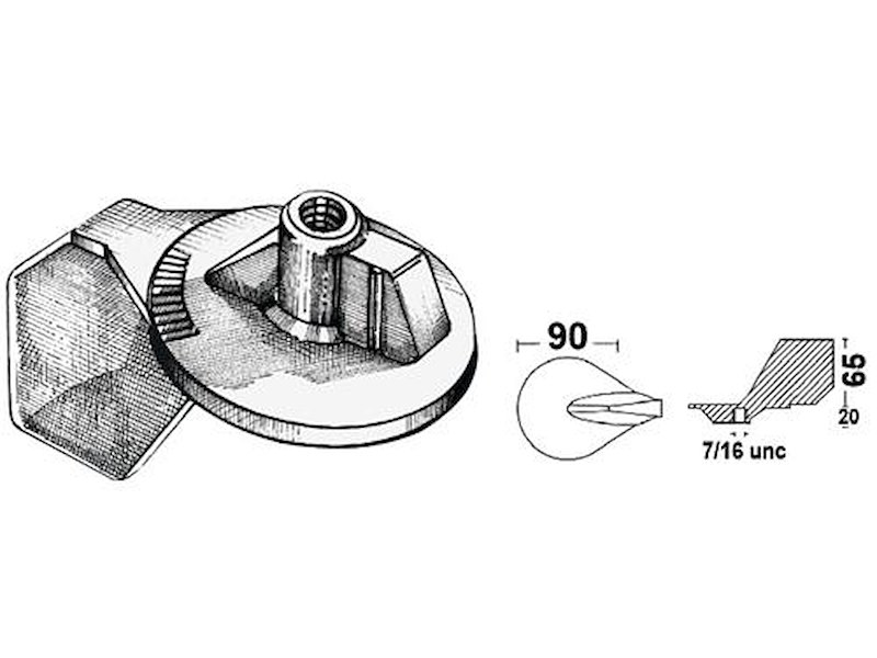 Anodi in zinco per motori - MERCURY / MARINER / MERCRUISER
