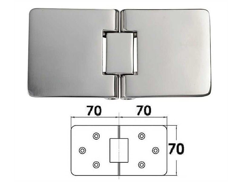 Cerniera per tavoli ribaltabili