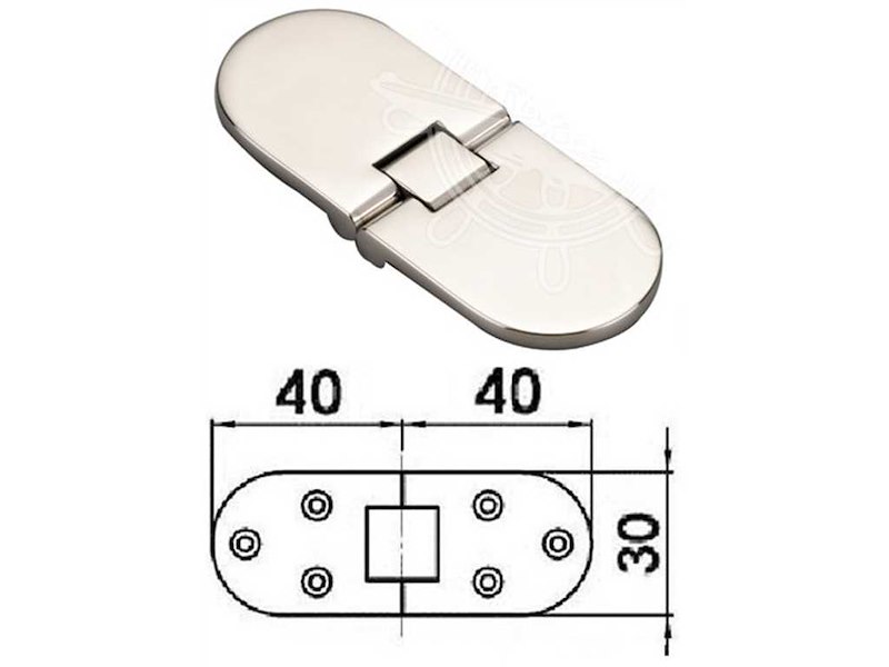 Cerniera per tavoli ribaltabili