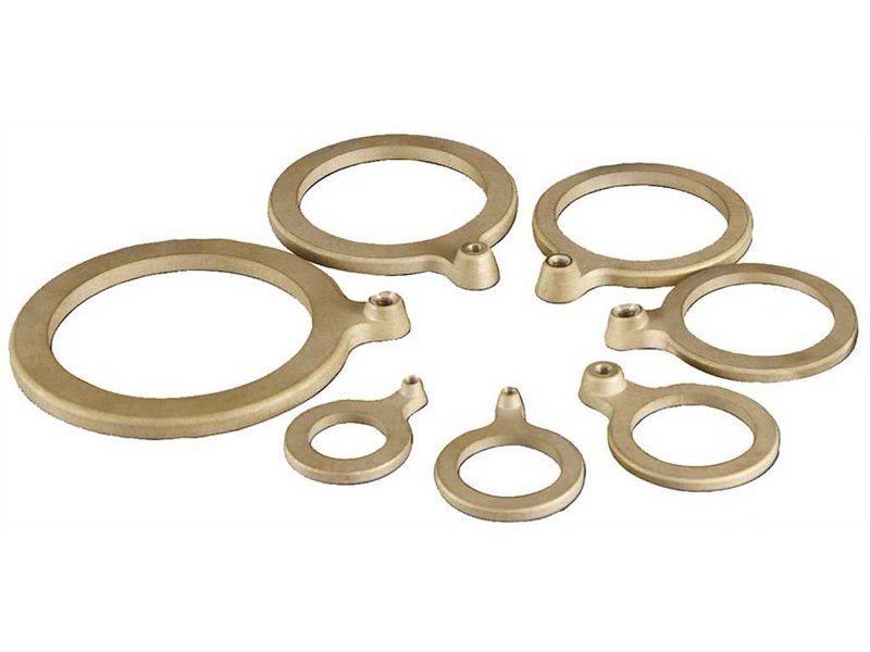 Rondella in ottone con attacco cavo massa