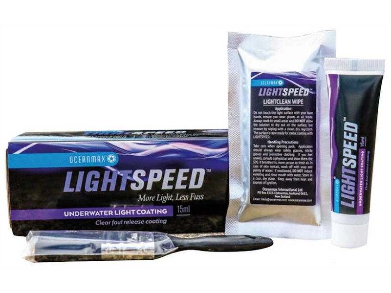 Vernice antiaderente siliconica per luci subacquee LIGHTSPEED by Oceanmax