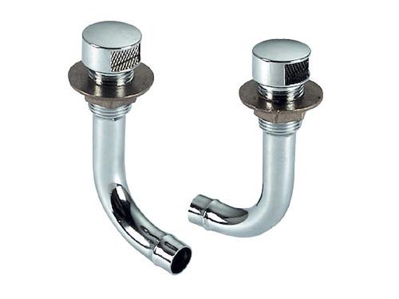 Sfiato per serbatoio in ottone cromato