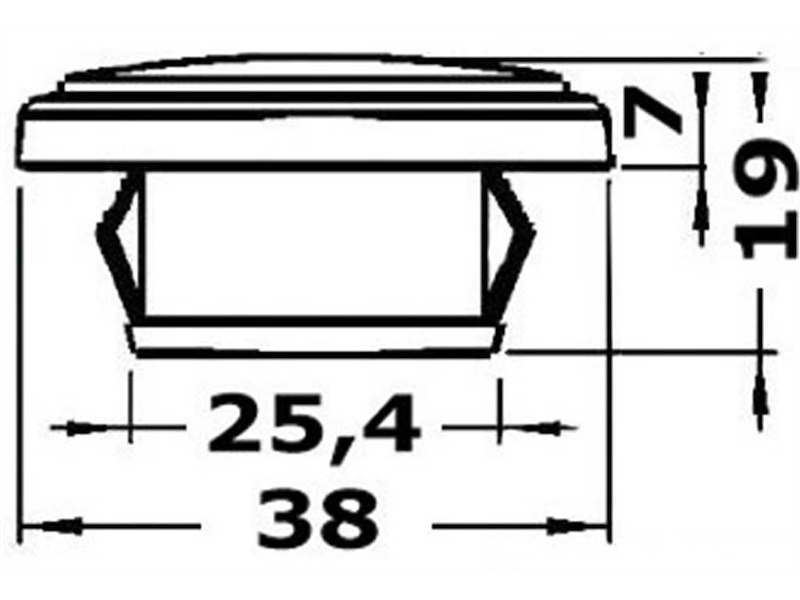 Luci di cortesia Led da incasso Tilly