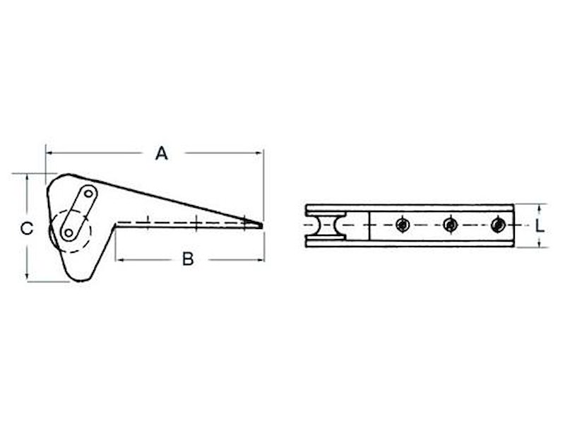 Musone di prua autobloccante