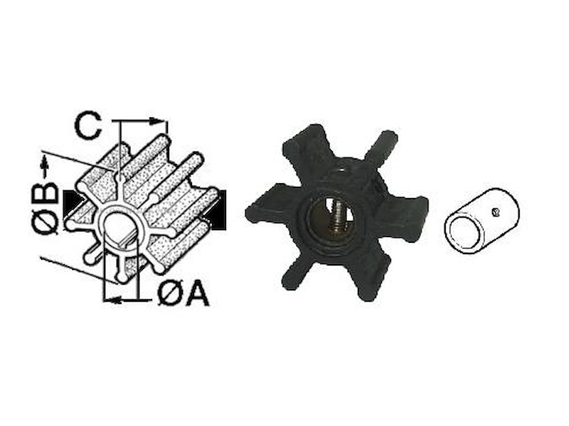 Giranti per motori entrobordo - per Johnson -