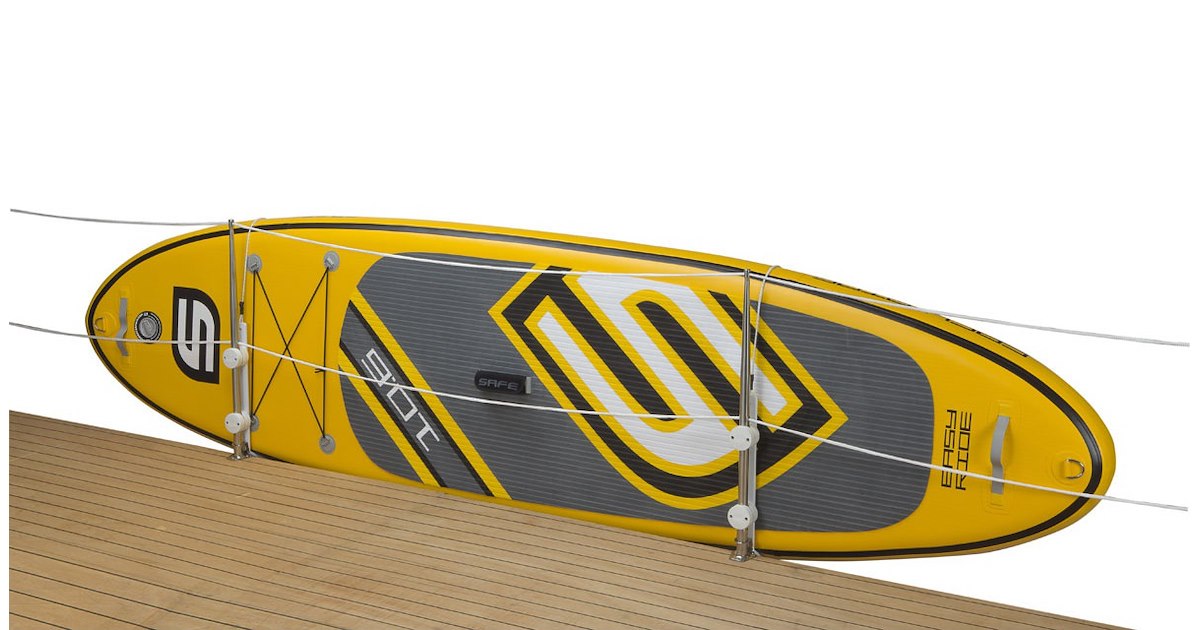 Supporto Porta Elastico Per Barche - Acciaio Inox 304 | Reggiporta Per Yacht E Portelli - Foto 3