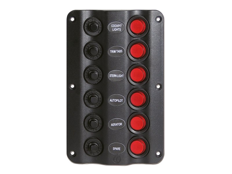 Pannello elettrico modello "Wave" 