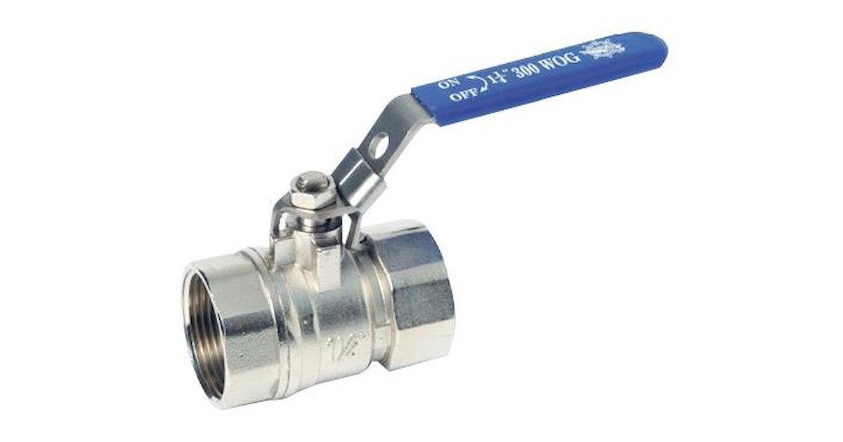 EFIELD Valvola A Sfera In Ottone A Crimpare 1/2 Pollice - 20 Pezzi Con Maniglie Rosse E Blu Per Acqua Calda E Fredda, Certificazione UPC - 2
