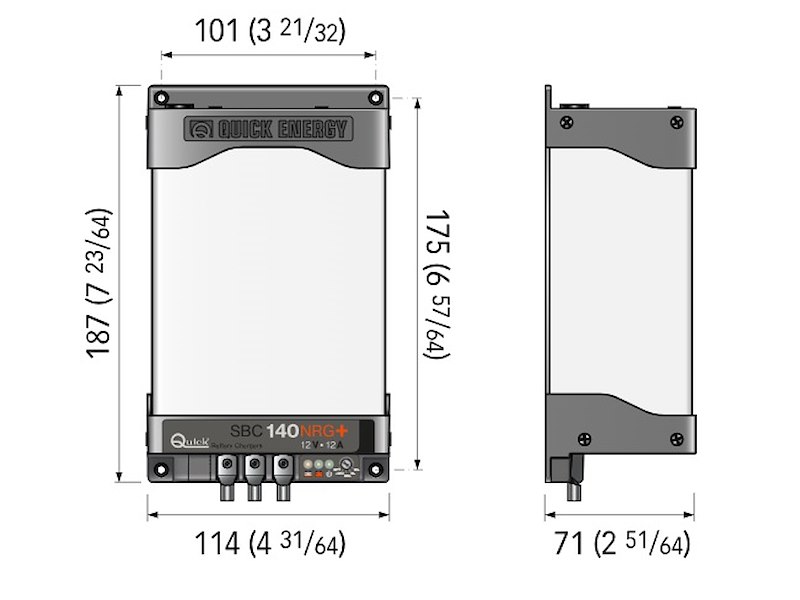 Caricabatteria Quick SBC 140 NRG+ / 12 A -