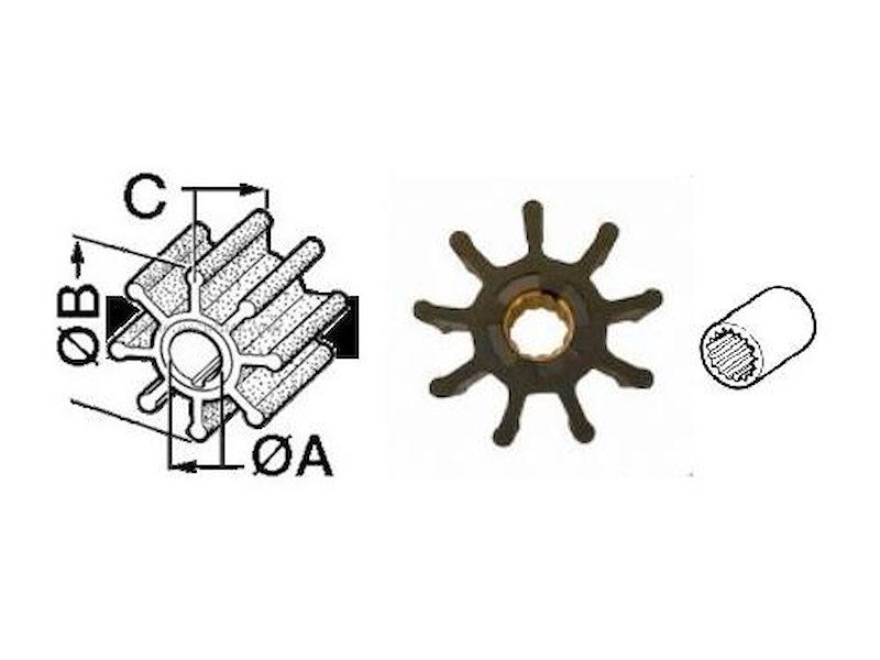 Giranti per motori entrobordo - per Volvo -
