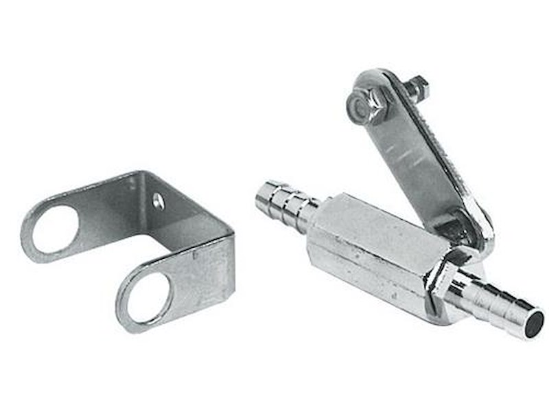 Rubinetto con 2 portagomma