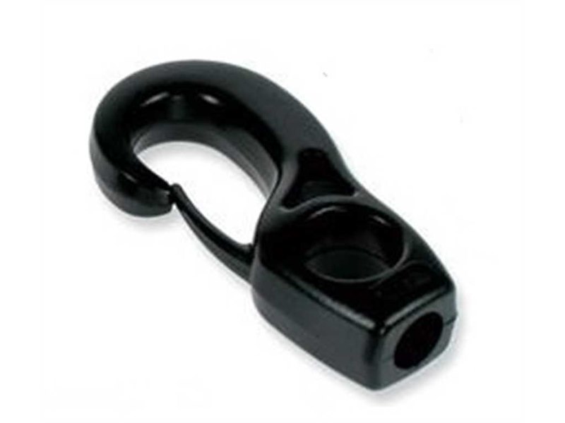 Gancetti in nylon per elastici 