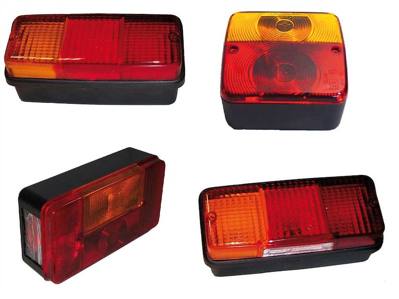 Fanali posteriori per carrelli