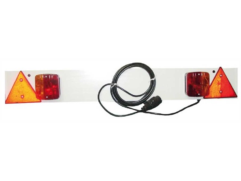 Barra posteriore in plastica con luci