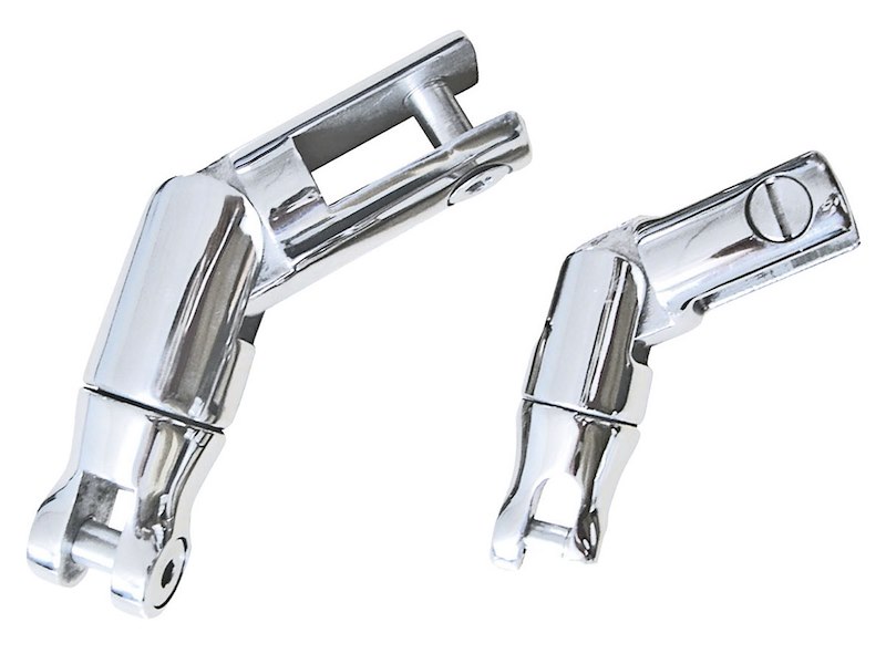 Giunto doppio snodo salpa ancora in acciaio inox