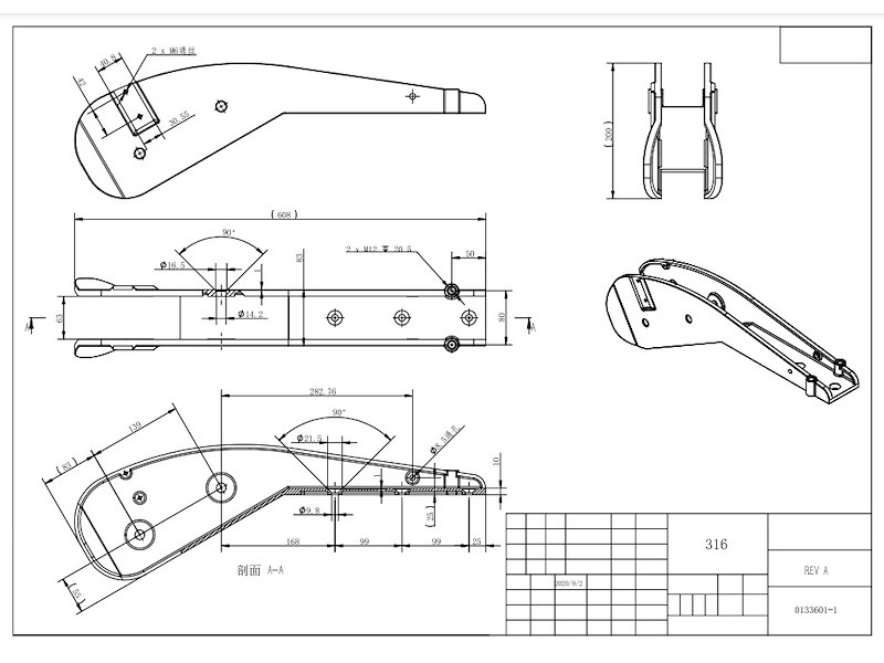 Musone di prua in acciaio Inox con doppia puleggia 