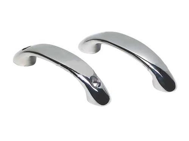 Maniglia in acciaio inox forma ellittica