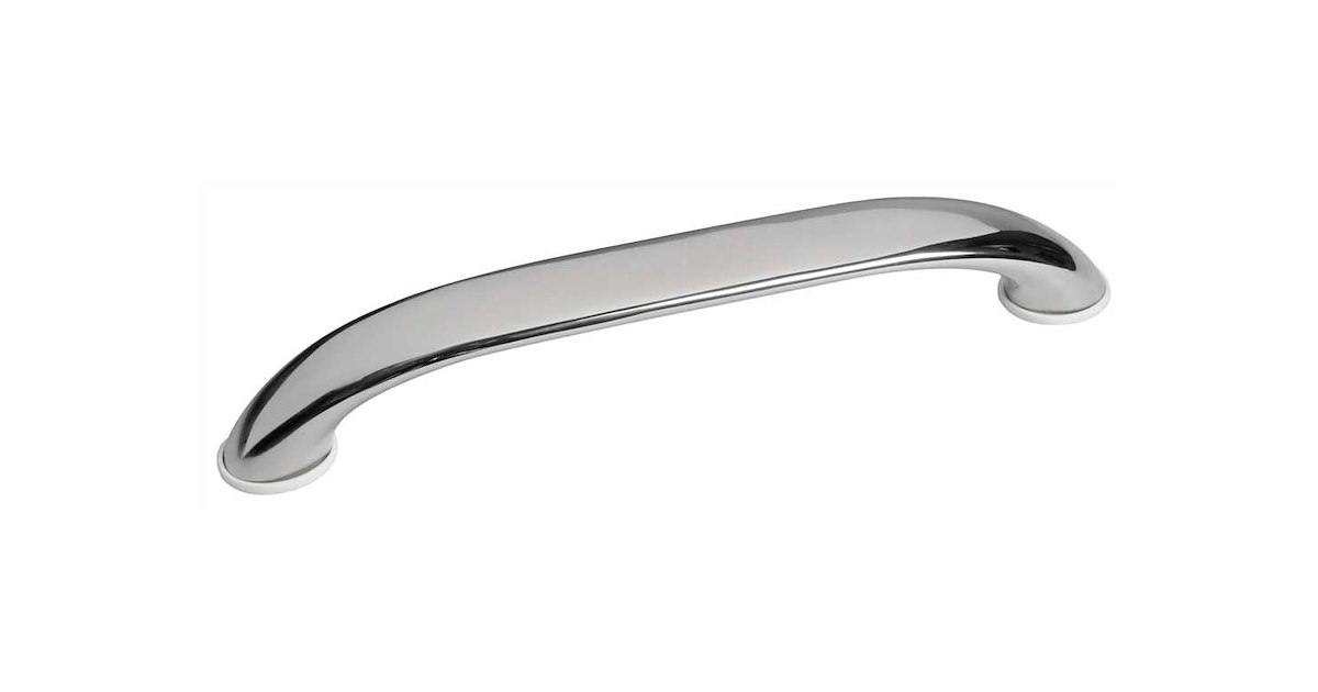 Maniglia A Incasso In Acciaio Inox 316 Lucidata A Specchio – Per Barche, Armadi E Portelli (64x46 Mm)