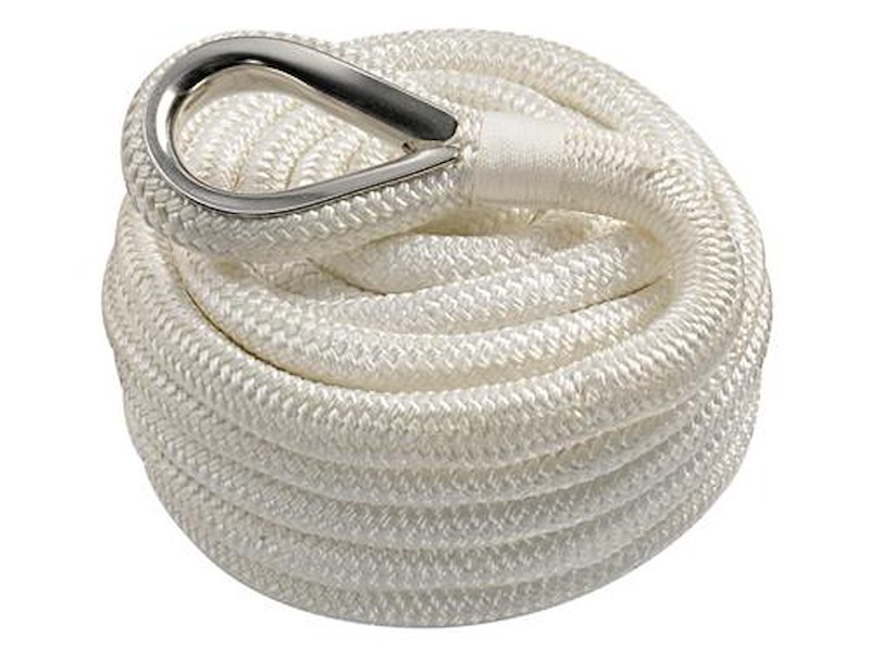 Cima di ormeggio ad alta tenacità doppia treccia