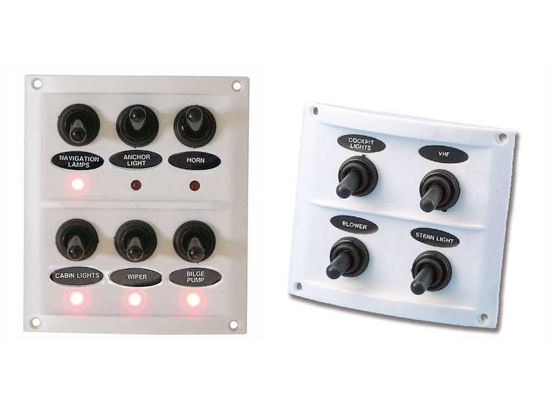 Pannelli elettrici modello "Pilot" colore bianco