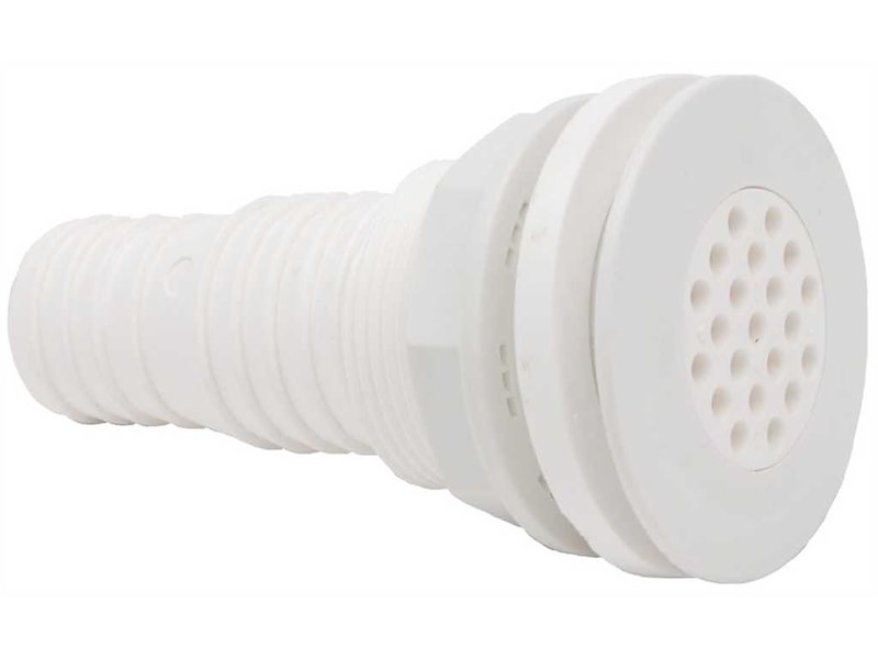 Scarico per pozzetti a filo con reticella