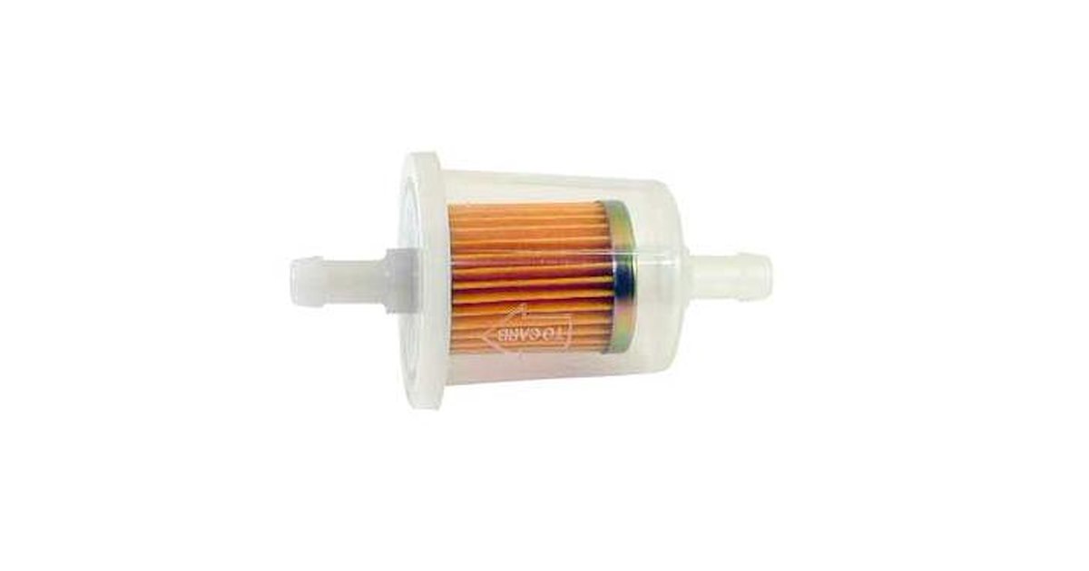 ATV Filtro Carburante In Linea 1/4" Verde Trasparente – Set Da 2, Per Moto, Scooter, Tosaerba, Generatore - 5
