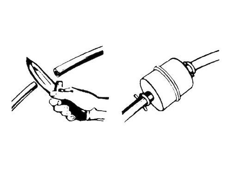 Filtro in linea per motori 4 Tempi