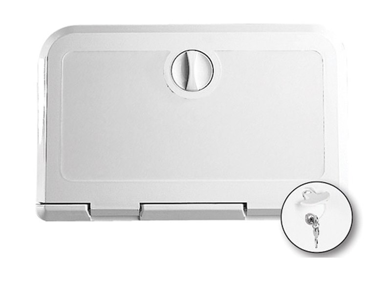 Vano portaoggetti con frontalino bianco