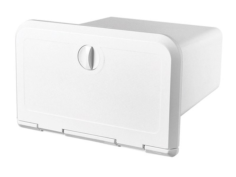 Vano portaoggetti con frontalino bianco