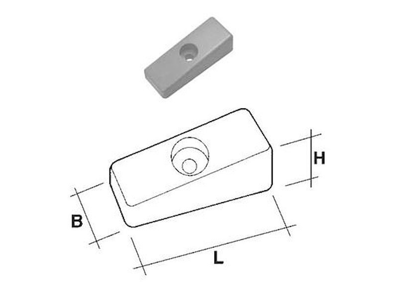 Anodi in alluminio per motori - MERCURY / MARINER / MERCRUISER