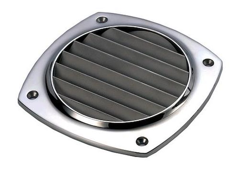 Prese d'aria in acciaio inox con cornice 