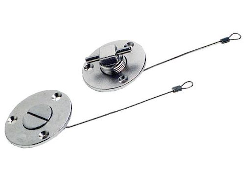 Tappo di scarico in acciaio inox AISI 316