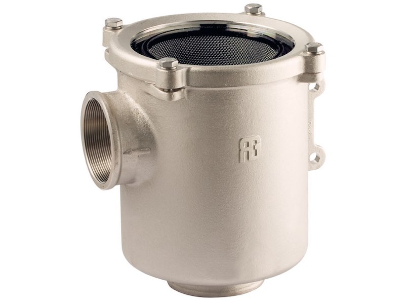 Filtri acqua in ottone nichelato e acciaio - mod. Ionio -